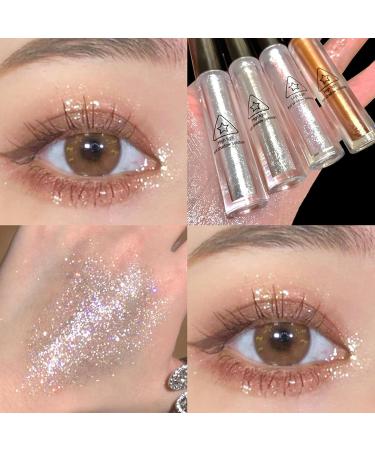 Liquid Eyeshadow - Eyeshadow Liquid High-pigmented and Waterproof Long Lasting Quick-Drying Eyeshadow Holographic Eyeshadow Uaxiu 02# Garden of Eden - Buy Online on GoSupps.com