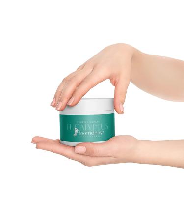 Footnanny Eucalyptus Foot Cream | Soothes Cracked Heels & Dead Skin | Invigorating Formula - Buy Online on GoSupps.com