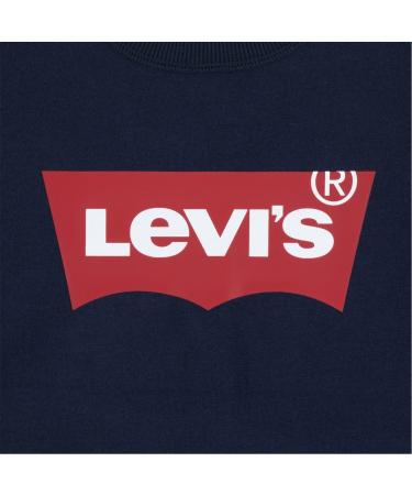 Levi's Kids Batwing Crewneck Sweatshirt - Baby Boys 18 Months - Dress Blues - Buy Online on GoSupps.com