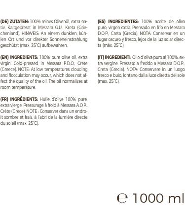 MeaVita olive oil extra virgin and cold pressed 1 pack (1 x 1000 ml) - Buy Online on GoSupps.com