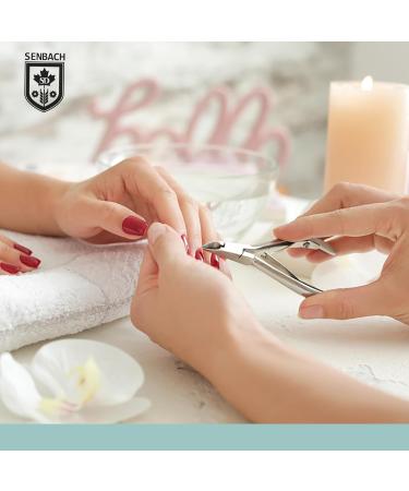 SENBACH Cuticle Trimmer with Cuticle Pusher Cuticle Remover Cuticle Nipper Professional Stainless Steel Cuticle Cutter Clipper Durable Pedicure Manicure Tools for Fingernails and Toenails (Green) Green (Pack of 2) - Buy Online on GoSupps.com