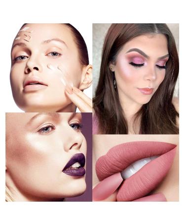 Professional Makeup Sets - Mknzome 16-Piece Starter Kit with Portable Makeup Bag | Eyeshadow Lip Gloss & Christmas Gift - Buy Online on GoSupps.com