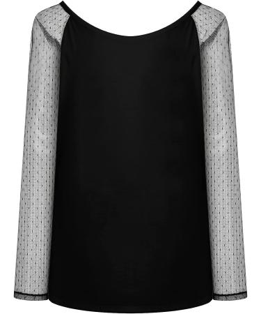 Women's Casual Sequin Flash Printed Pullover Top - Long Sleeve Tunic Blouse in Medium Gold - Buy Online on GoSupps.com