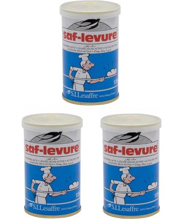 Lesaffre Saf - Levure Active Dried Yeast (3X125g) Pack - Buy Online on GoSupps.com