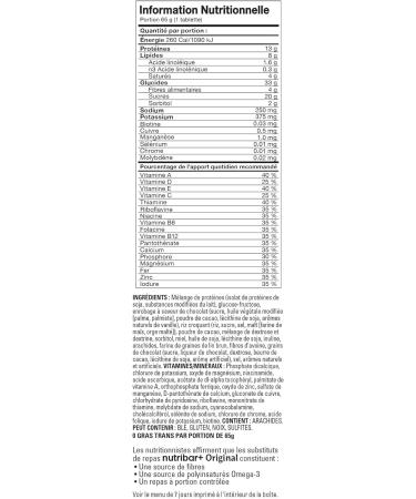 Nutribar+ Deep Brownie Delight Flavoured Bars High protein Meal Replacement Bars 24 Vitamins & Minerals High Fibre 5-Count - Buy Online on GoSupps.com