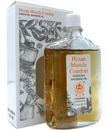 Phoenix Medical Hysan Muscle Comfort Essential Massage Oil 100% Licensed Natural Massage Oil Herbal Ingredients: Trusted & Approved Formula Sore Muscles Aches Pains & Tissue Repair - 50ml - Buy Online on GoSupps.com