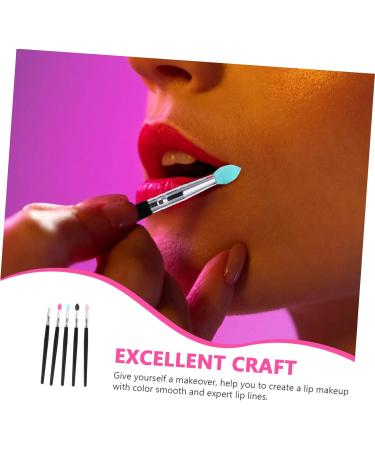 WOONEKY 5pcs Silicone Eyeshadow Brush Creme Eyeshadow Stick Cream Makeup Brush Cream Applicator - Buy Online on GoSupps.com