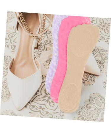 3 Pairs Lace Cotton Sandal Insoles - Adhesive High Heel Pads for Women | Comfortable Shoe Supplies for Closed Toe Sandals - Buy Online on GoSupps.com