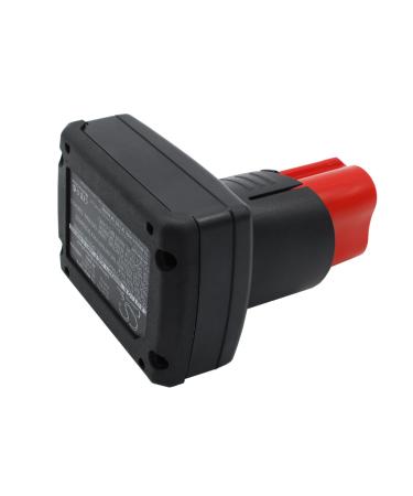PRUVA Battery Compatible with Mil wau kee C12 MT C12 MT-0 C12 MT-202B C12 MT-402B C12 PC C12 PC-0 P/N: 48112402 48-11-2402 48112412 48-11-2412 48112440 4000mAh