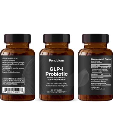GLP-1 Probiotic - Multi-Strain Prebiotic Support for Appetite Control | 500M AFU Delayed Release Third-Party Tested (30 Capsules - Buy Online on GoSupps.com
