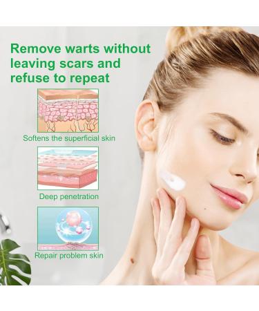 Skin Tag & Wart Remover Cream - Advanced Treatment Formula, Natural Ingredients - 20g - Buy Online on GoSupps.com