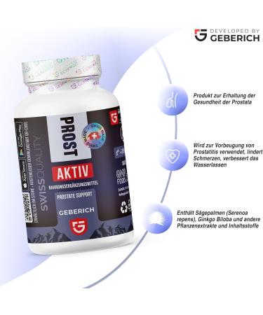 ProstAktiv Prostate Health Supplement 30 Capsules with Serenoa Repens Echinacea & Ginkgo Biloba Support Urinary Function & Wellness - Buy Online on GoSupps.com