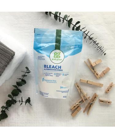 Grab Green Bleach Alternative Pods Fragrance Free - 60 Loads, 2 lbs 6 oz - Buy Online on GoSupps.com