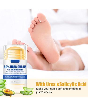  MEITREND Urea 60% Foot Cream - Cream for Very Dry Feet - Urea Foot Cream - Absorbs Quickly - Powerful Foot Care Cream for Dry and Cracked Feet - Buy Online on GoSupps.com