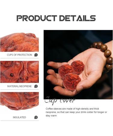 Frcolor Handmade Portable Wooden Massage Balls - Relaxation & Fitness Shower Curtain Hooks - Buy Online on GoSupps.com