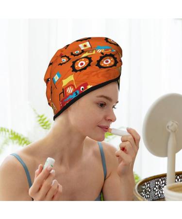 Monster Truck Hair Towel Wrap - Quick Drying Towel Turban for Effortless Hair Drying | International Shipping - Buy Online on GoSupps.com