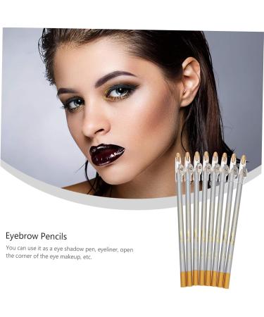 Outanaya 8pcs Pencil Sharpener Eyebrow Pencil Professional Highlighter Eye Liner Pen Eyebrow Liner - Buy Online on GoSupps.com