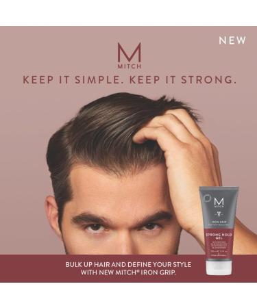 Mitch by Paul Mitchell Iron Grip Strong Hold Gel - High Hold Medium Shine for All Hair Types - 5.1 fl. oz. - International Shipping Available - Buy Online on GoSupps.com