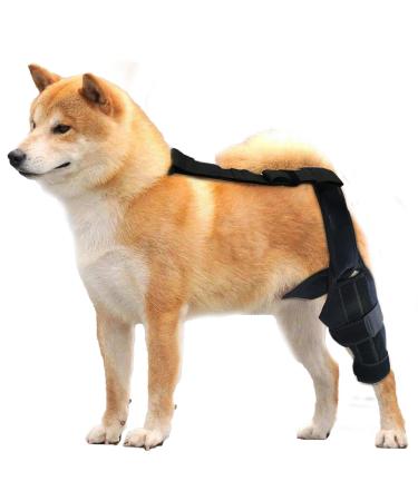 Dog Knee Brace | Professional Knee Support Brace - Support Dog Knee Brace Neoprene Hip Brace Adjustable Traction Belt for Knee for Cruciate Ligament Injury for Torn ACL Leg M left