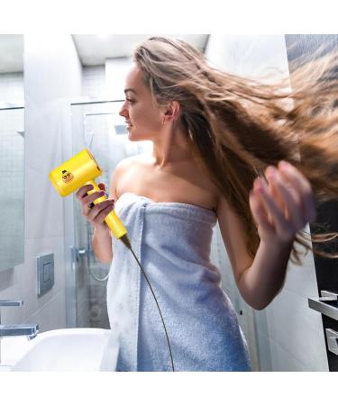 Quiet Hair Dryer - Portable Ionic Hair Dryer | Professional Salon Ions Hair Dryer | Blow Dryer | Ionic Hair Dryer With Diffuser | Cool Hair Dryer Very Suitable For Family Salon And Travel - Buy Online on GoSupps.com