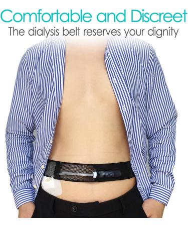 Mesh Breathable Peritoneal Dialysis Catheter Belt - Medium (Pack of 1) Black - Buy Online on GoSupps.com