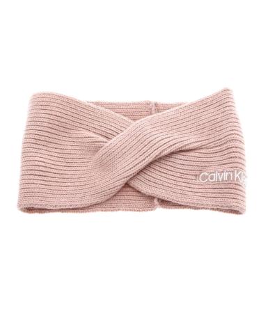 Calvin Klein Women's Essential Knit Headband Hat Desert Rose One Size