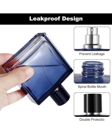 Nadinsta 100ml Empty Glass Perfume Atomiser Refillable Gradient Blue Refillable Perfume Travel Bottle Portable Travel Perfume Glass Spray Bottle With Funnel For Perfume Replacement Travel Gift - Buy Online on GoSupps.com