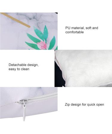 Nail Hand Rest Stand Nail Arm Rest Cushion Detachable Soft Rear Zipper Design Pu Leather Washable for Nail Art Salon Home for Nail Technician Use - Buy Online on GoSupps.com