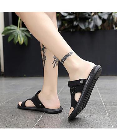 Orthopedic Man Bunion Corrector Sandals with Toe Separator - Black Size 10 - Buy Online on GoSupps.com