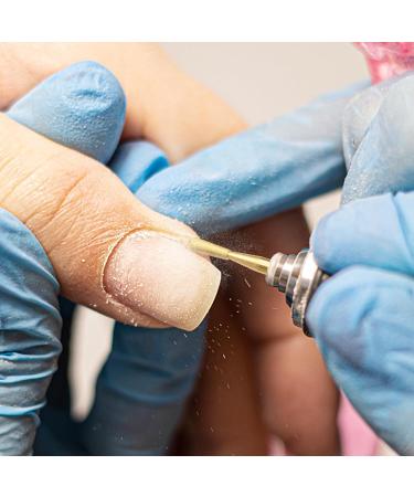 CGBE Nail Miller Attachments | Wolframcarbid Bits for Precision Nail Care | 3/32 Inch Pear Shape Grinding Heads | Extra Fine Grain for Nail Skin Removal - Buy Online on GoSupps.com