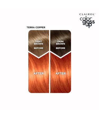 Clairol Color Gloss Up Temporary Hair Dye - Terra Copper - 4.3 Fl Oz. - Buy Online on GoSupps.com