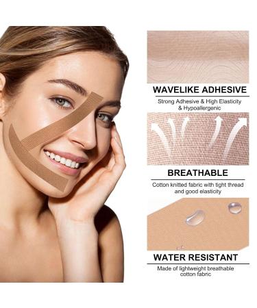 Face Lift Tape Anti-Wrinkle | V-Shaped Neck Lift Tape for Firming & Tightening Skin - 2.5cm x 5m - Buy Online on GoSupps.com