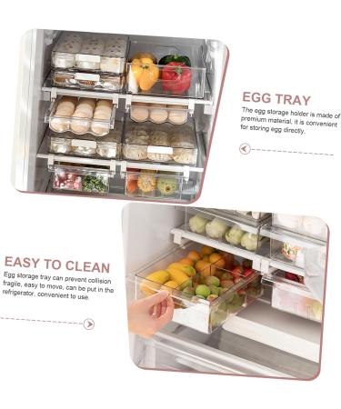 jojofuny Egg Accessory 1 set Basket Accessory Convenient Supply Food Chicken Type Refrigerator of Drinks Trays Drawers - Buy Online on GoSupps.com