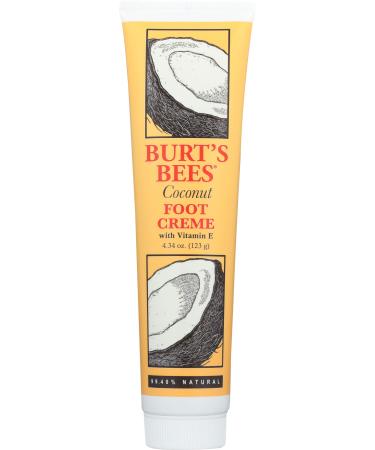 Burt's Bees Foot Creme  Coconut  4.34 Ounce