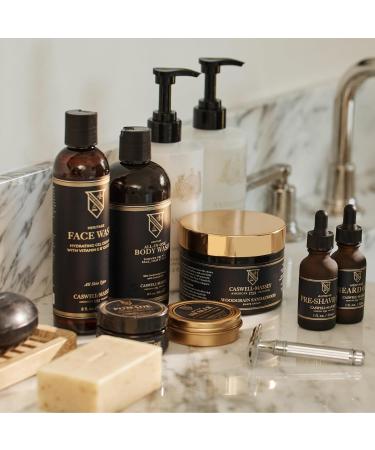 Caswell-Massey Heritage Face Wash Gel for Men Vitamin E & Orange Oil Cleanser for Sensitive Skin 8 Fl Oz Made in USA - Buy Online on GoSupps.com