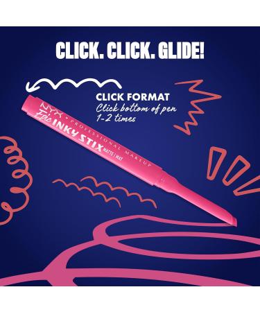  NYX PROFESSIONAL MAKEUP NYX Professional Makeup Epic Inky Stix Cream Gel Eyeliner Waterproof Pixel Pink - Buy Online on GoSupps.com