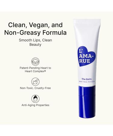 L'AMARUE Lip Repair Balm - 0.33 fl oz: Intensive Repair for Dry Cracked Aging Lips | Hydrating Moisturizing & Soothing | Chapped Lips & Helps in Eczema | Vegan Fragrance-Free Soothing Lip Balm - Buy Online on GoSupps.com