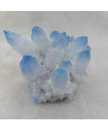 Natural Crystal Rough 1pc Natural Blue Crystals Quartz Cluster Freeform Reiki Stones Room Home Office Aquarium Decoration Accessories Gemstone Lucky Stone Ornaments (Size : 600-700g) - Buy Online on GoSupps.com