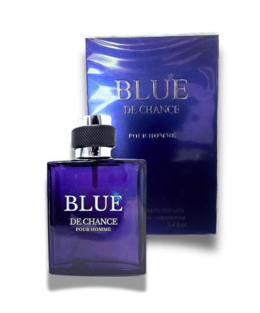 BLUE DE CHANCE POUR HOMME EAU DE TOILETTE 3.4 FL. Oz Woody Aromatic fragrance for Men. - Buy Online on GoSupps.com