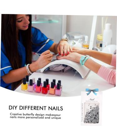 Housoutil 1 Nail Drill Nail Charm Fashion Nail Stones Nail Decorations for Nail Art Nail Gems and Rhinestone Nail Studs Rhinestone Charm Rhinestones Accessories Assorted - Buy Online on GoSupps.com