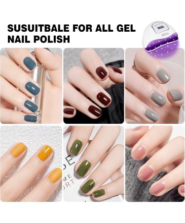 Buy LAVAED UV Nail Lamp - Professional Gel Nail Light with 4 Timer Settings & Auto Sensor - Fast Curing for Perfect Gel Nails | International Shipping - Buy Online on GoSupps.com