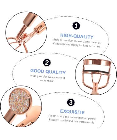 Ipetboom Eyelash Curler - Premium Lash Tool for Perfect Curls | Stainless Steel False Eyelash Curler & Hair Rollers for Women - Buy Online on GoSupps.com