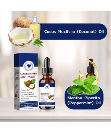 SHEMINES Fresh Coconut Oil Mouthwash Cocofresha Oil Pulling Mint Oil Pulling Pure Organic Coconut Oil Pulling Fresh Breath & Oral Health - Buy Online on GoSupps.com