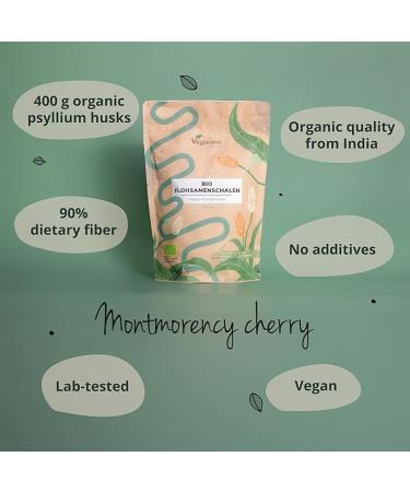 Vegavero Organic Psyllium Husk 5000 mg per dose Pure Natural Soluble Fiber Supplement - 14.1 Oz - Buy Online on GoSupps.com