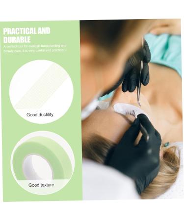 MAGICLULU 8 Rolls Eyelash Eyelid Tape Beauty Salon Strips Lash Extension Makeup Tape Breathable Medical Tape Green Duct Tape Eye Skin Tape Lash Tape Make up Extend Non-woven Fabric - Buy Online on GoSupps.com