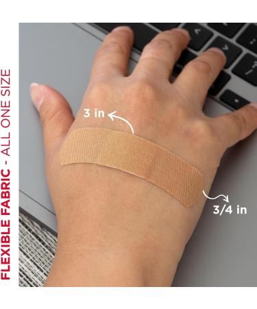 B-A Flexible Fabric Bandages - 100 Count | Durable & Comfortable International Shipping - Buy Online on GoSupps.com