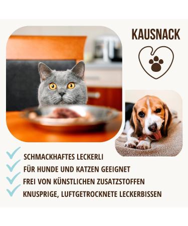 Petlove Chicken Necks for Dogs & Cats - 100% Meat 300g Dried Poultry Snack Healthy BARF Treat - Buy Online on GoSupps.com