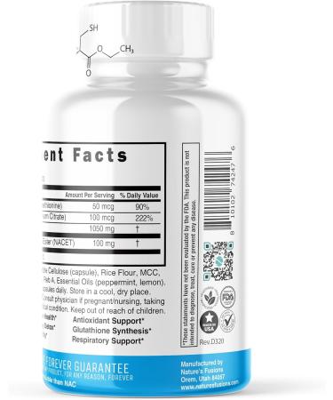Buy GlyNAC-ET NAC Supplement | 20x More Bioavailable N-Acetyl Cysteine Ethyl Ester | Anti-Aging Glutathione Booster | 60 Capsules - International Shipping - Buy Online on GoSupps.com