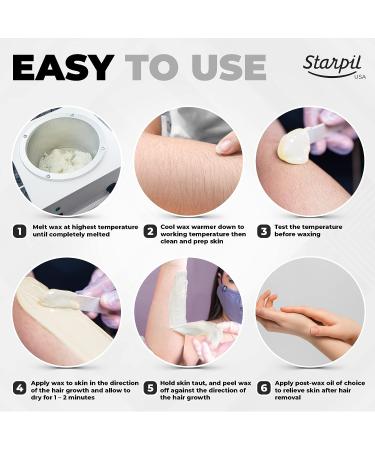 Starpil StarSoft Film Hard Wax Beads 1000g (2.2lb) - Professional Hair Removal Wax for Sensitive Skin | Esthetician-Grade Wax Beans - Buy Online on GoSupps.com