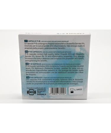 Propolis & Boswellia Capsules for PropolAir Diffusers - Reduce Airborne microbes by 71% - Buy Online on GoSupps.com
